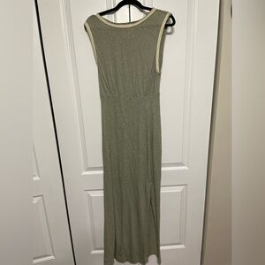 Free People Maxi Dress .. 100% Color Green/Yellow